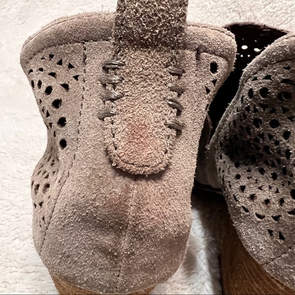 JEFFREY CAMPBELL ROSALEE Laser Cut Ankle Boots Booties 9.5 - Picture 12 of 16